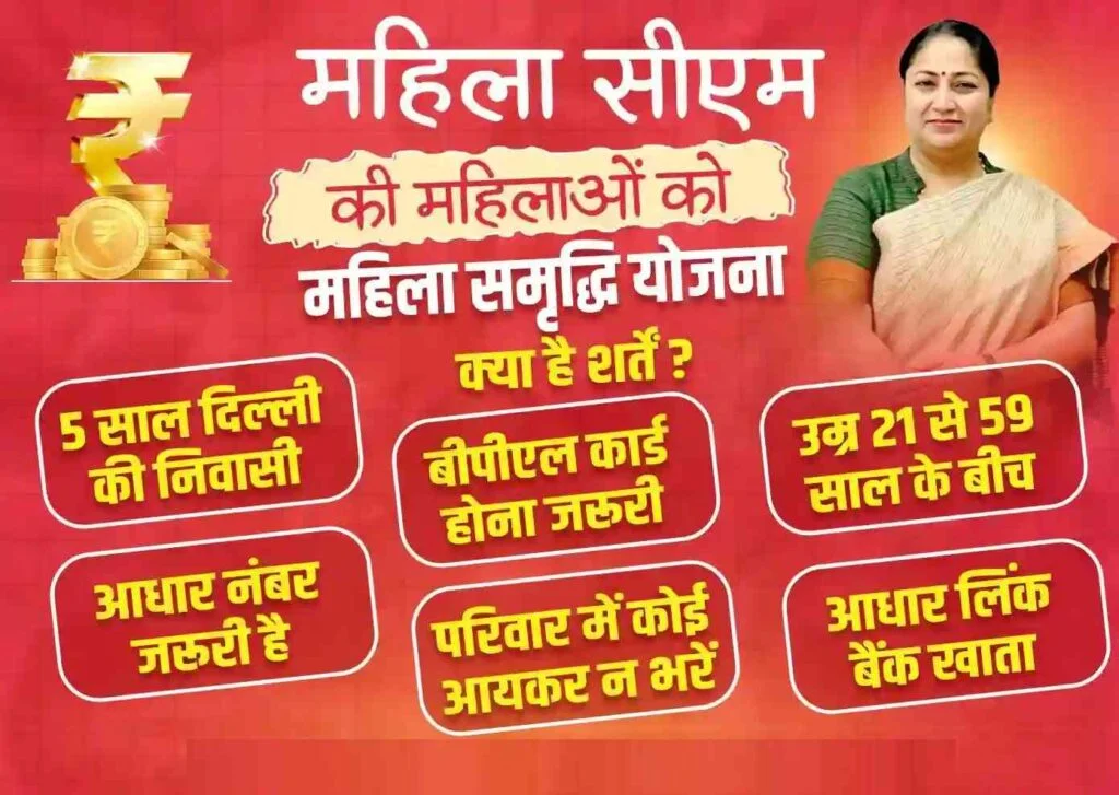 Mahila Samridhi Yojana Delhi