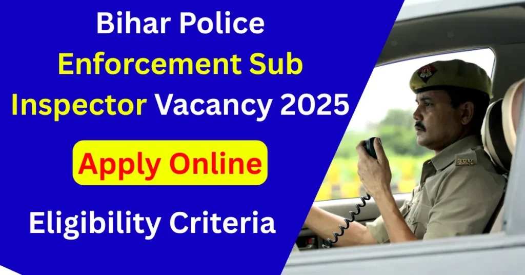 Bihar Daroga Vacancy 2025 Apply Online